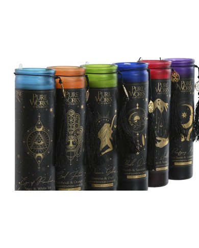 Candela Profumata Home ESPRIT Indiano (6 Unità)