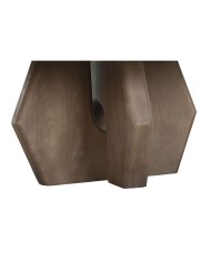 Tavolino da Caffè Home ESPRIT Marrone Beige 91 x 91 x 40 cm Tavolino da Caffè Home ESPRIT Marrone Beige 91 x 91 x 40 cm