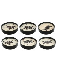 Candela Profumata Home ESPRIT Indiano (6 Unità)