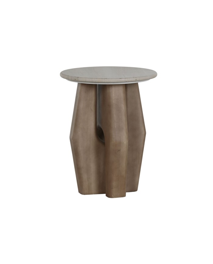 Tavolo aggiuntivo Home ESPRIT Legno Marmo 40 x 40 x 51 cm Tavolo aggiuntivo Home ESPRIT Legno Marmo 40 x 40 x 51 cm
