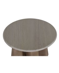 Tavolo aggiuntivo Home ESPRIT Legno Marmo 40 x 40 x 51 cm Tavolo aggiuntivo Home ESPRIT Legno Marmo 40 x 40 x 51 cm