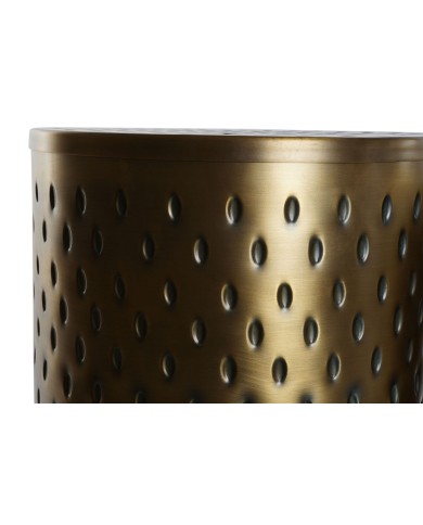Set di 2 tavoli Home ESPRIT Dorato Metallo 43 x 43 x 54 cm