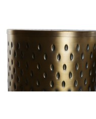 Set di 2 tavoli Home ESPRIT Dorato Metallo 43 x 43 x 54 cm Set di 2 tavoli Home ESPRIT Dorato Metallo 43 x 43 x 54 cm