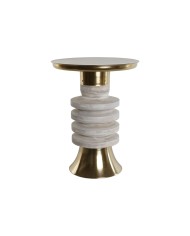 Set di 2 tavoli Home ESPRIT Dorato Metallo 43 x 43 x 54 cm Set di 2 tavoli Home ESPRIT Dorato Metallo 43 x 43 x 54 cm