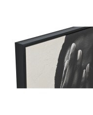 Quadro Home ESPRIT Nero Beige Coloniale Africano 103 x 4,5 x 143 cm (2 Unità)