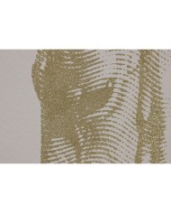 Quadro Home ESPRIT Beige Dorato Porporina Cavallo 103 x 4,5 x 103 cm (2 Unità)