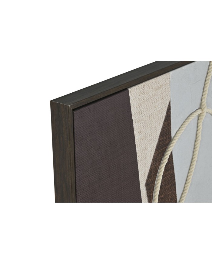 Quadro Home ESPRIT Marrone Beige Astratto Città 63 x 4,5 x 93 cm (2 Unità)
