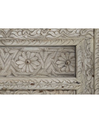 Specchio da parete Home ESPRIT Naturale 60 x 10 x 85 cm