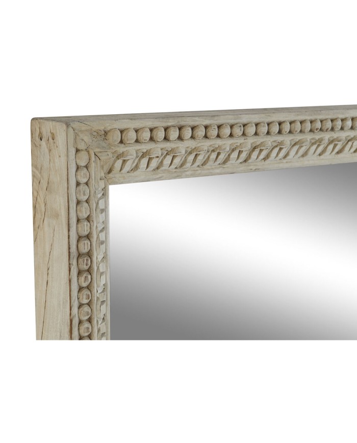Specchio da parete Home ESPRIT Naturale 75 x 8 x 103 cm