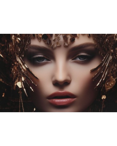 Quadro Home ESPRIT Stampato 120 x 4 x 120 cm