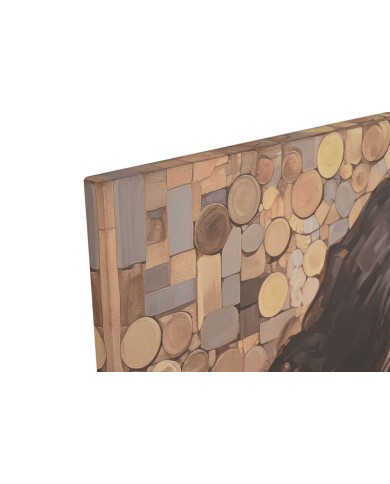 Quadro Home ESPRIT Stampato Moderno 120 x 3 x 120 cm (2 Unità)