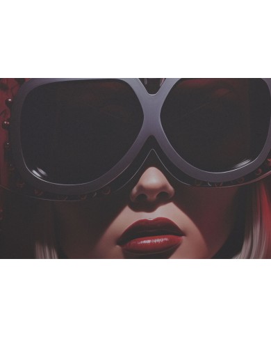 Quadro Home ESPRIT Stampato Moderno 120 x 3 x 120 cm (2 Unità)