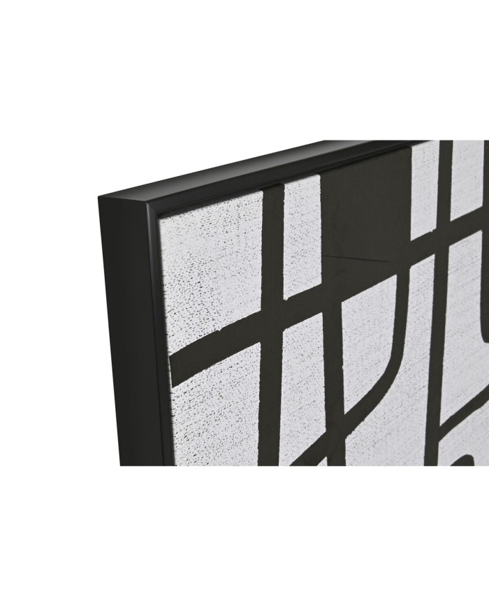 Quadro Home ESPRIT Bianco Nero Moderno 103 x 4,5 x 143 cm (2 Unità)