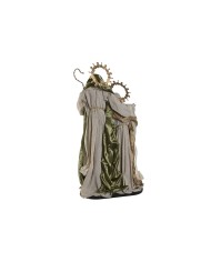 Presepe di Natale Home ESPRIT Verde Beige 48 x 28 x 90 cm