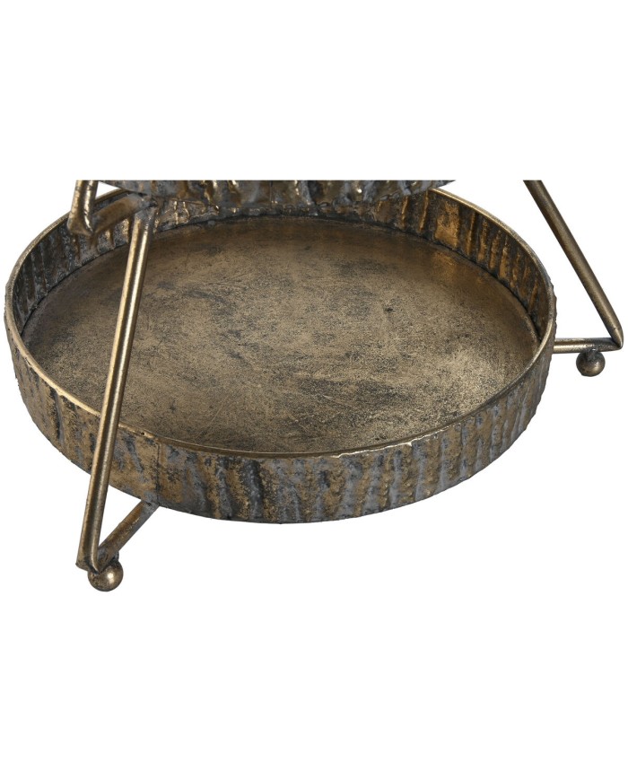 Portafrutta Home ESPRIT Dorato Metallo 43 x 43 x 79 cm Albero di Natale