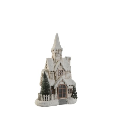 Decorazione luminosa Home ESPRIT Bianco Verde Naturale Casa 35 x 20 x 51 cm