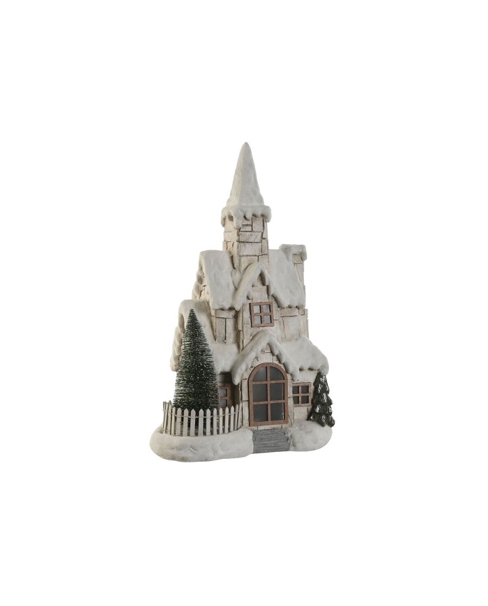 Decorazione luminosa Home ESPRIT Bianco Verde Naturale Casa 35 x 20 x 51 cm Decorazione luminosa Home ESPRIT Bianco Verde Naturale Casa 35 x 20 x 51 cm