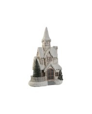 Decorazione luminosa Home ESPRIT Bianco Verde Naturale Casa 35 x 20 x 51 cm Decorazione luminosa Home ESPRIT Bianco Verde Naturale Casa 35 x 20 x 51 cm