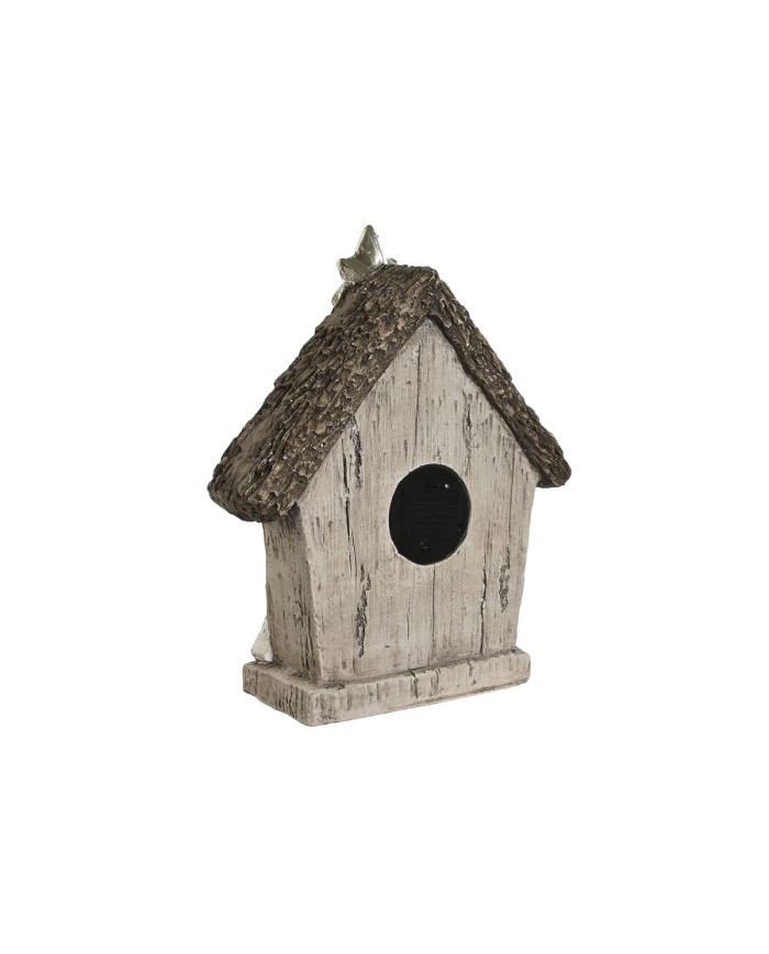 Presepe di Natale Home ESPRIT Verde Grigio Magnesio 27,5 x 10,5 x 34,5 cm (2 Unità)