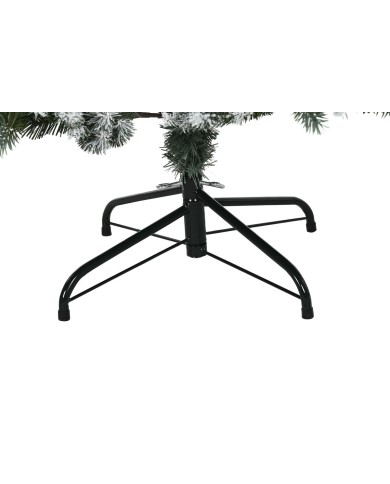Albero di Natale Home ESPRIT Verde Metallo Polietilene Nevoso 110 x 110 x 150 cm