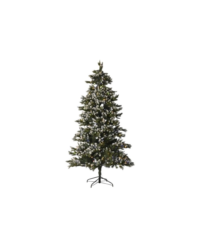 Albero di Natale Home ESPRIT Verde Metallo Polietilene Nevoso 140 x 140 x 240 cm Albero di Natale Home ESPRIT Verde Metallo Polietilene Nevoso 140 x 140 x 240 cm