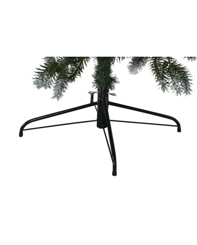 Albero di Natale Home ESPRIT Verde Metallo Polietilene Nevoso 140 x 140 x 240 cm