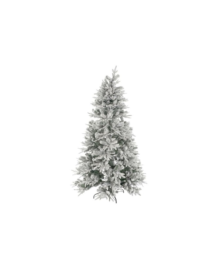 Albero di Natale Home ESPRIT Bianco Polietilene Nevoso 120 x 120 x 210 cm Albero di Natale Home ESPRIT Bianco Polietilene Nevoso 120 x 120 x 210 cm