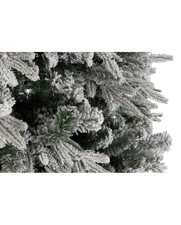 Albero di Natale Home ESPRIT Bianco Polietilene Nevoso 120 x 120 x 210 cm Albero di Natale Home ESPRIT Bianco Polietilene Nevoso 120 x 120 x 210 cm