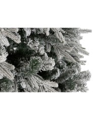 Albero di Natale Home ESPRIT Bianco Polietilene Nevoso 120 x 120 x 210 cm Albero di Natale Home ESPRIT Bianco Polietilene Nevoso 120 x 120 x 210 cm