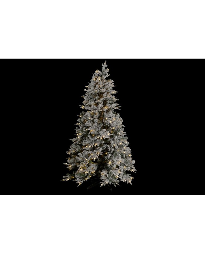 Albero di Natale Home ESPRIT Bianco Polietilene Nevoso 120 x 120 x 210 cm Albero di Natale Home ESPRIT Bianco Polietilene Nevoso 120 x 120 x 210 cm