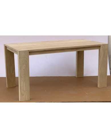 Tavolo da Pranzo Home ESPRIT Naturale Legno di mango 160 x 80 x 77 cm