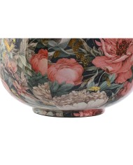 Vaso Home ESPRIT Multicolore Rosa Metallo 25 x 25 x 69,3 cm Vaso Home ESPRIT Multicolore Rosa Metallo 25 x 25 x 69,3 cm