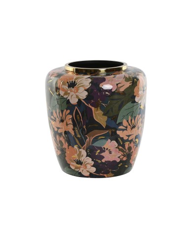 Vaso Home ESPRIT Multicolore Metallo 33 x 33 x 35 cm Vaso Home ESPRIT Multicolore Metallo 33 x 33 x 35 cm