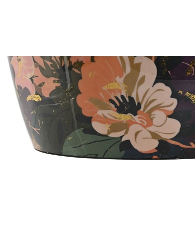 Vaso Home ESPRIT Multicolore Metallo 33 x 33 x 35 cm Vaso Home ESPRIT Multicolore Metallo 33 x 33 x 35 cm