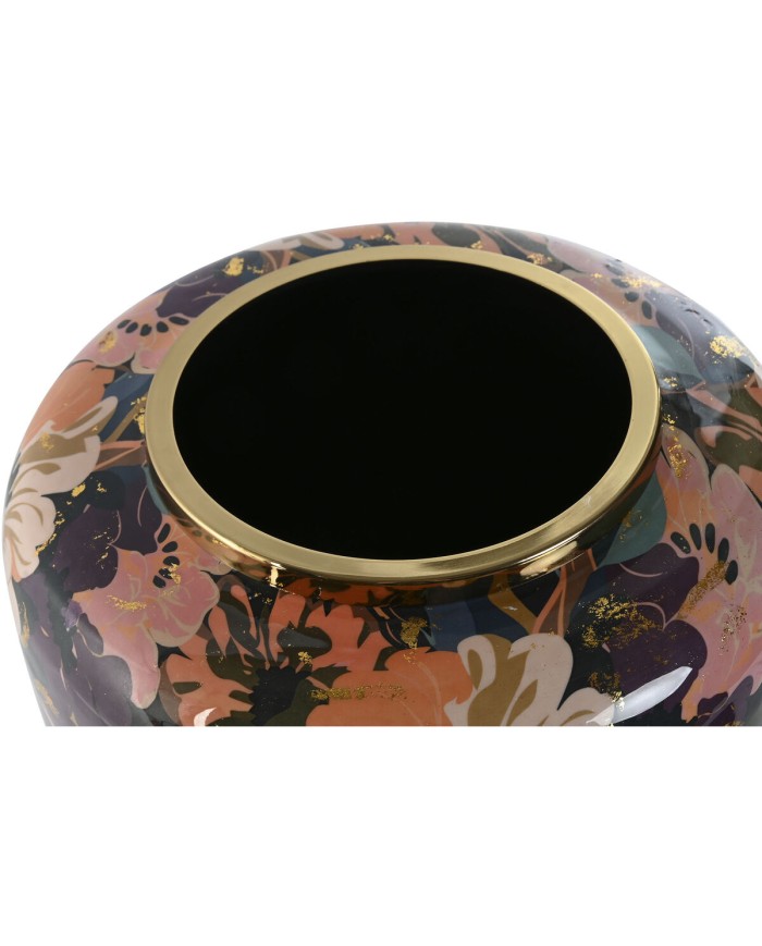 Vaso Home ESPRIT Multicolore Metallo 33 x 33 x 35 cm Vaso Home ESPRIT Multicolore Metallo 33 x 33 x 35 cm