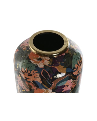 Vaso Home ESPRIT Multicolore Metallo 25 x 25 x 70 cm Vaso Home ESPRIT Multicolore Metallo 25 x 25 x 70 cm