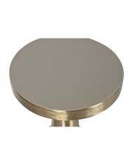 Tavolo aggiuntivo Home ESPRIT Crema Dorato 40,5 x 40,5 x 65 cm Tavolo aggiuntivo Home ESPRIT Crema Dorato 40,5 x 40,5 x 65 cm