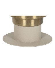 Tavolo aggiuntivo Home ESPRIT Crema Dorato 46 x 46 x 52 cm Tavolo aggiuntivo Home ESPRIT Crema Dorato 46 x 46 x 52 cm