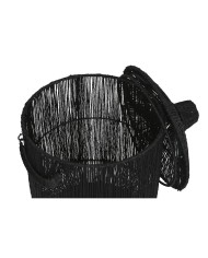 Set di Cestini Home ESPRIT Nero Juta Metallo (2 Pezzi)