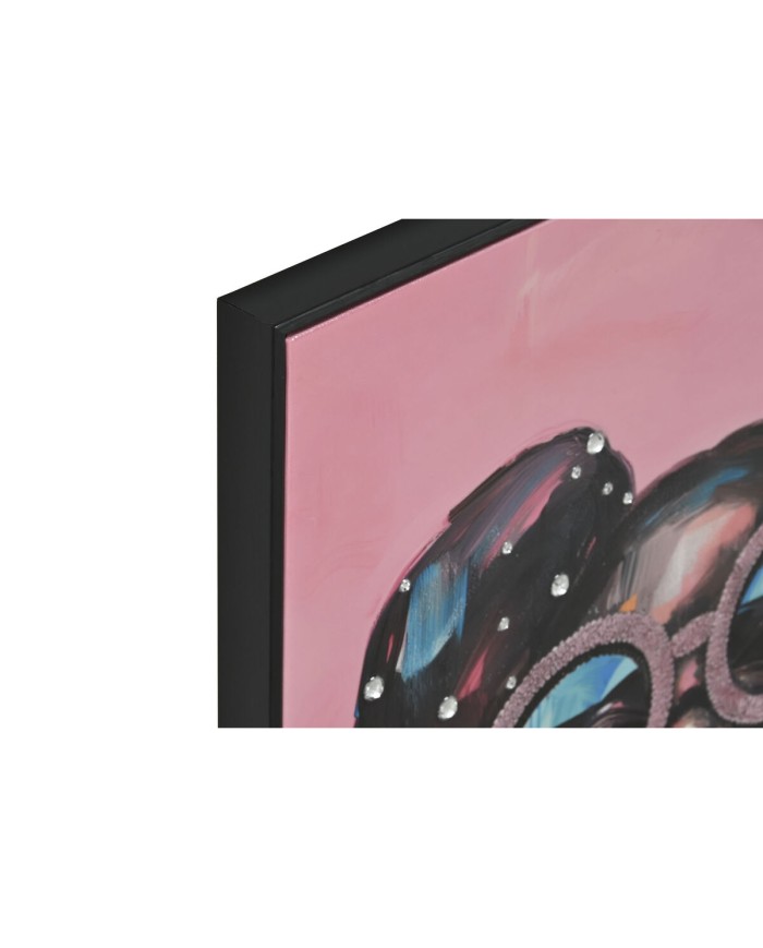 Quadro Home ESPRIT Rosa Moderno chica Laccato 50 x 3 x 70 cm (2 Unità) Quadro Home ESPRIT Rosa Moderno chica Laccato 50 x 3 x 70 cm (2 Unità)