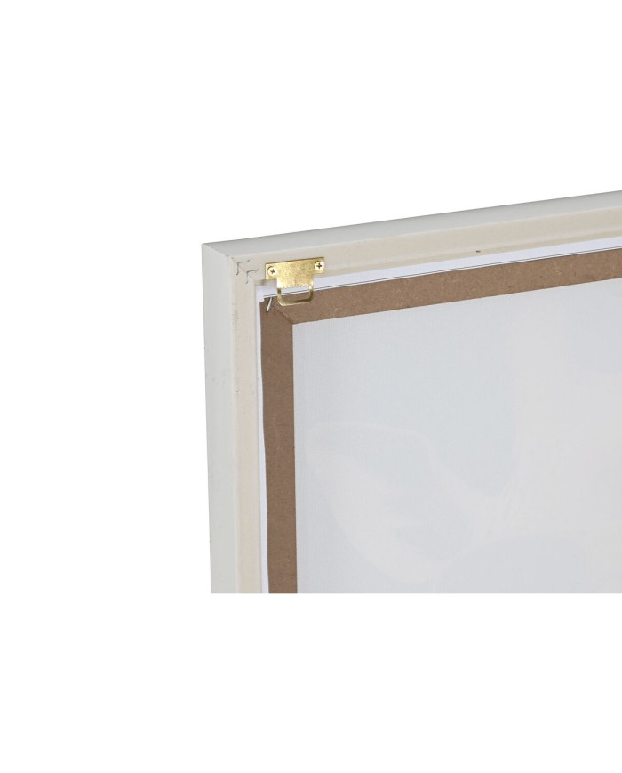 Quadro Home ESPRIT Giallo Azzurro Moderno animali 50 x 3 x 70 cm (3 Unità)