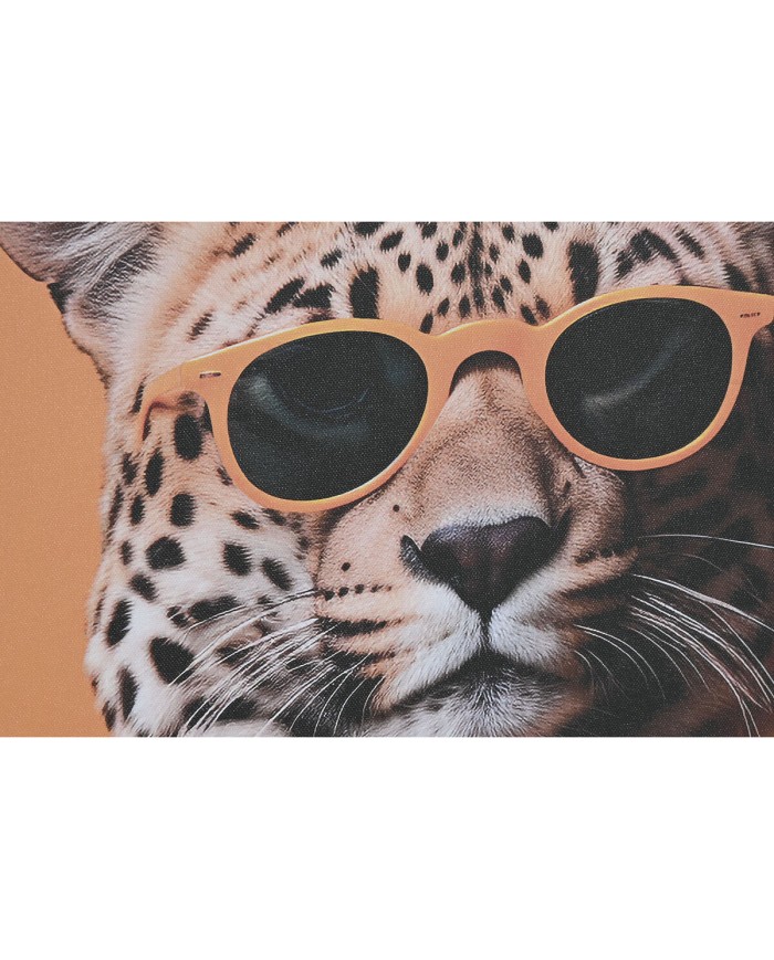 Quadro Home ESPRIT Giallo Azzurro Moderno animali 50 x 3 x 70 cm (3 Unità)