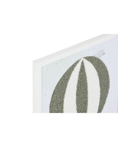 Quadro Home ESPRIT Bianco Per bambini 30 x 1,8 x 40 cm (4 Unità)