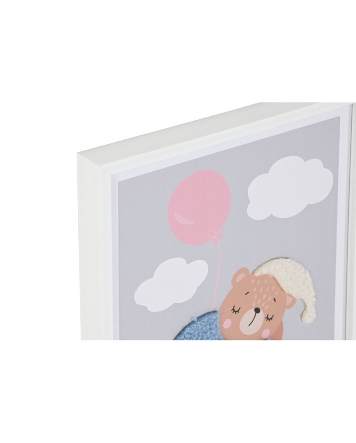 Quadro Home ESPRIT Giallo Grigio Per bambini 30 x 1,8 x 40 cm (4 Unità) Quadro Home ESPRIT Giallo Grigio Per bambini 30 x 1,8 x 40 cm (4 Unità)