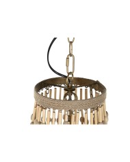 Lampadario Home ESPRIT Naturale Juta Metallo 50 W 50,5 x 50,5 x 148 cm Lampadario Home ESPRIT Naturale Juta Metallo 50 W 50,5 x 50,5 x 148 cm