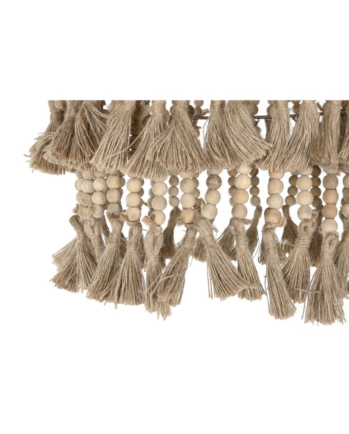 Lampadario Home ESPRIT Marrone Naturale Legno Metallo 50 W 53 x 53 x 123 cm Lampadario Home ESPRIT Marrone Naturale Legno Metallo 50 W 53 x 53 x 123 cm