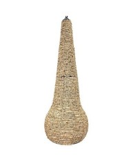 Lampadario Home ESPRIT Marrone Naturale Legno Metallo 50 W 53 x 53 x 123 cm Lampadario Home ESPRIT Marrone Naturale Legno Metallo 50 W 53 x 53 x 123 cm