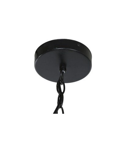 Lampadario Home ESPRIT Naturale Legno Metallo 50 W 36,5 x 36,5 x 174,5 cm