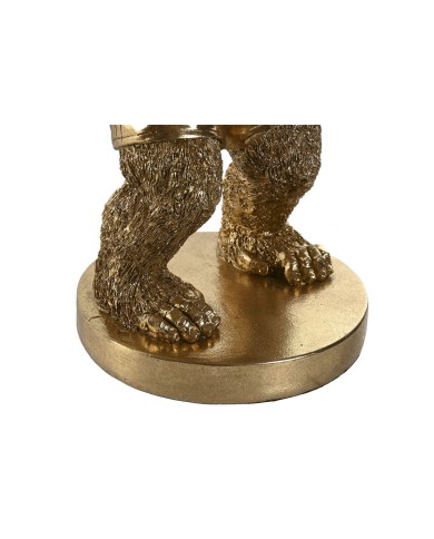 Statua Decorativa Home ESPRIT Dorato Resina 24 x 16 x 33,5 cm