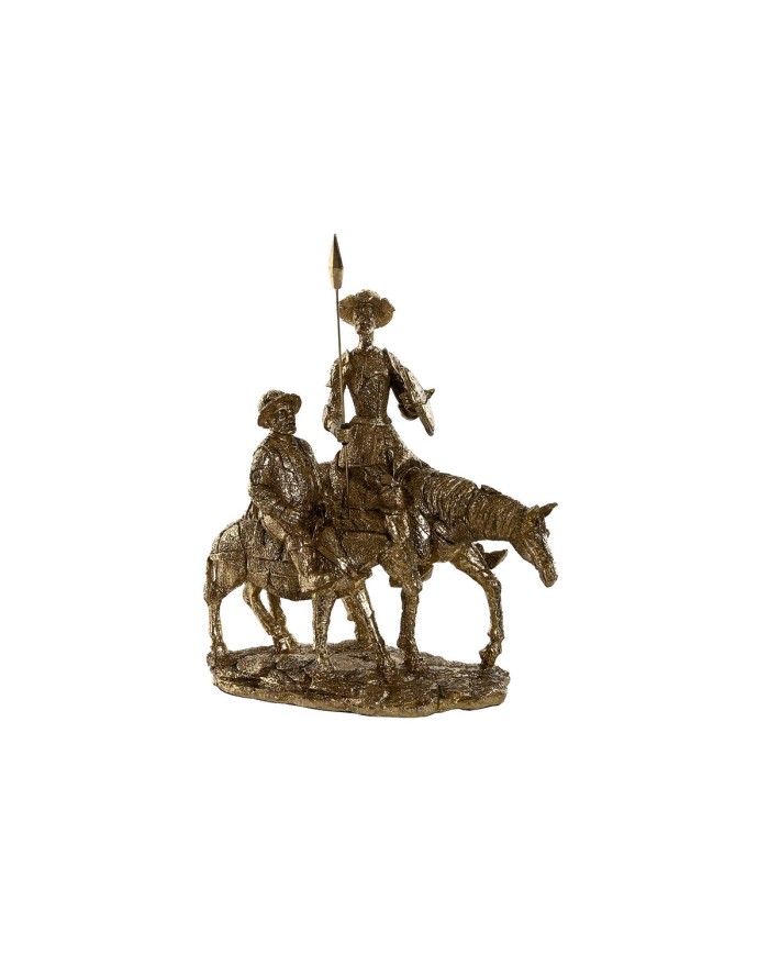 Statua Decorativa Home ESPRIT Dorato Resina 29 x 15 x 36 cm Statua Decorativa Home ESPRIT Dorato Resina 29 x 15 x 36 cm